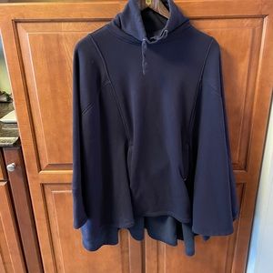 Ugg navy blue sweater poncho